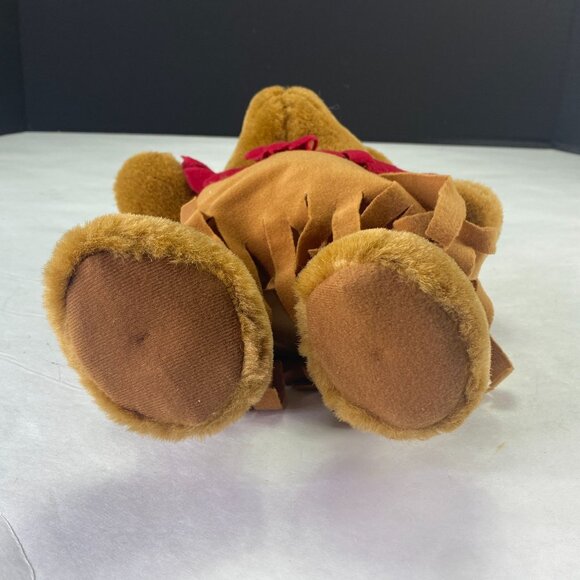 ACMI Native American Costume Bear Plush 13 Inch - Picture 5 of 10